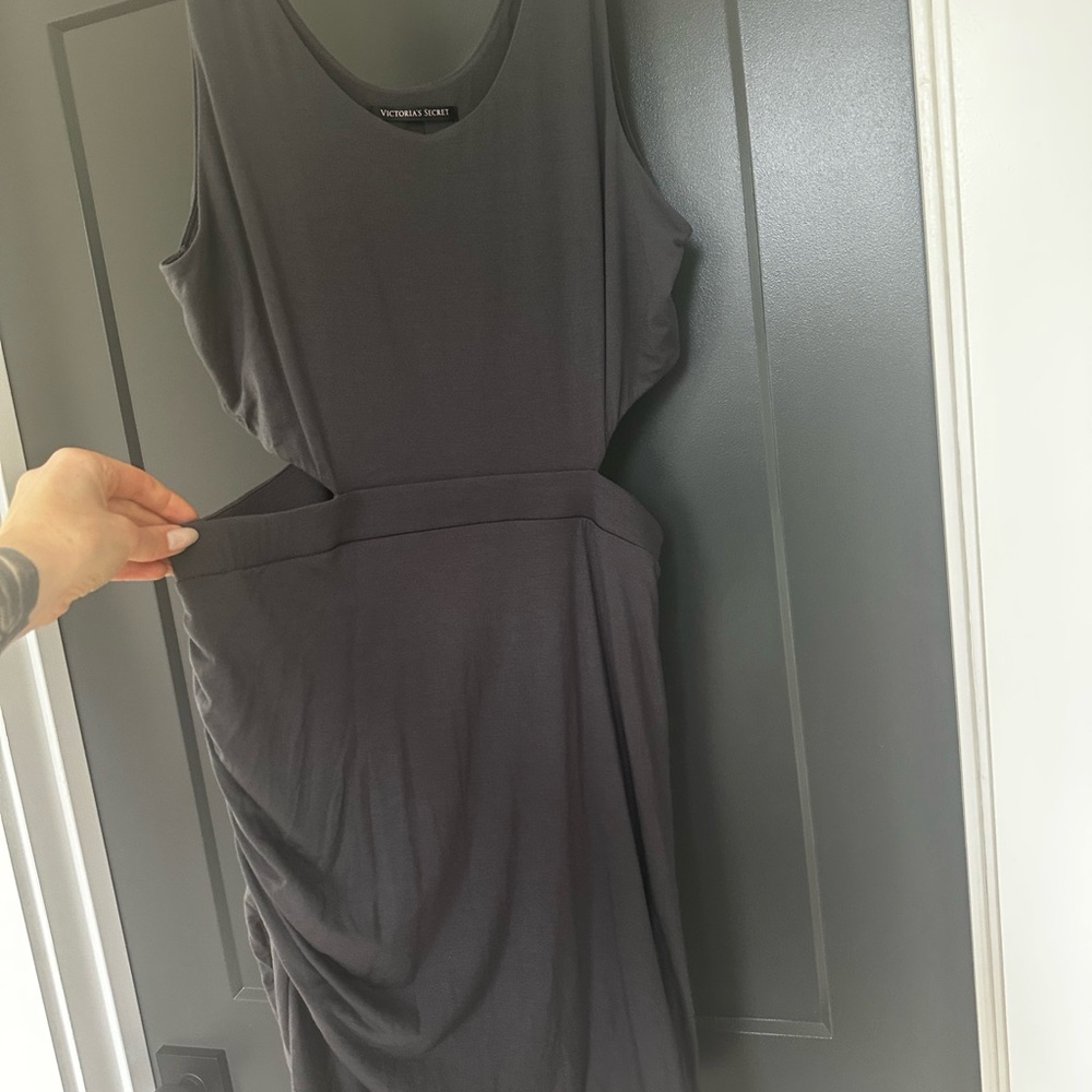 Victoria's Secret Dark Grey Cutout Dress